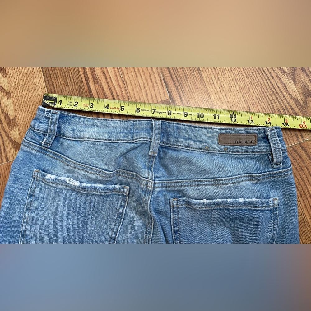 Garage Girlfriend Jeans distressed size 7 - Picture 8 of 11